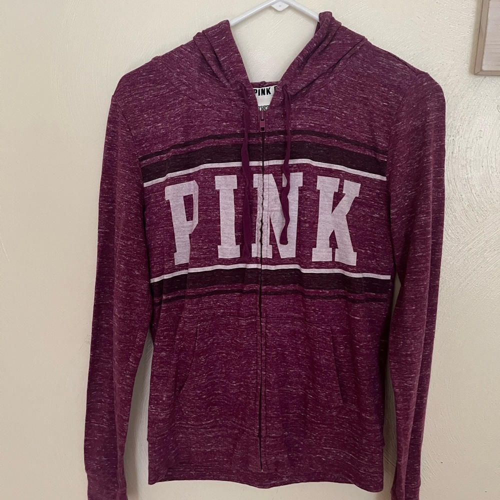 Victoria's Secret PINK Burgundy Hoodie